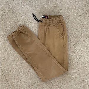Khaki joggers
